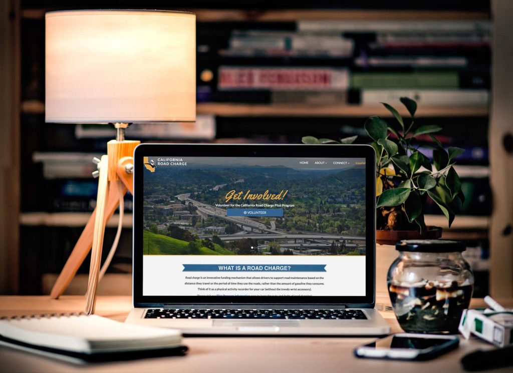 California Road Charge mockup